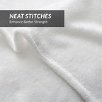 Bedsure GentleSoft Fleece Blankets King Size White - Bed Blanket Soft Lightweight Plush Cozy Fuzzy Luxury Microfiber, 108x90 inches