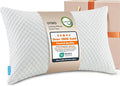 UYWO Cooling Memory Foam Pillows Firm and Soft, Queen Size 1 Pack, Original Adjustable Pillows for Side, Back or Stomach Sleepers with Removable Washable Cover