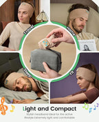 Bluetooth Headphones Headband, Sleep Headphones Bluetooth Headband for Side Sleepers, Reduce Snoring Disturbance for Sleeping, Wireless Headphone for Workout Running Cool Gadgets Unique Gifts