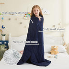 L'AGRATY Weighted Blanket - 36"x48" 3lbs Microfiber Material with Glass Beads Small Blanket for All-Season Summer Fall Winter Soft Thick