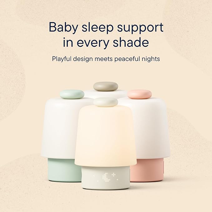 Hatch Baby Sound Machine, Night Light | Sleep Support | Registry Essential, Routine Builder, Time-to-Rise Alarm Clock, White Noise, Nursery Stories, Toddler Kids (Wi-Fi) (Greige)