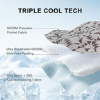 Cooling Comforter Queen Size, Cooling Blankets for Hot Sleepers, Breathable Lightweight Cold Blanket, Ultra Soft Thin Summer Bedding (Dusty Rose, Queen)