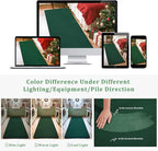 Przemy Washable Runner Rug for Bedroom Living Room, 2x6 Feet Green Memory Foam Hallway Rugs, Super Soft Modern Indoor Carpet for Bedside Kids Room Boys Girls Dorm Nursery Decor