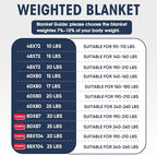 yescool Weighted Blanket for Adults (30 lbs, 88” x 104”, Black) Cooling Heavy Blanket for Sleeping Perfect for 290-310 lbs, King Size Breathable Blanket with Premium Glass Bead