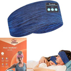 Bluetooth Headphones, Sleep Headphones Headband Wireless for Sleeping Side Sleepers - Adjustable Sleep Headphone, and Bluetooth Headbands for Women Men (Blue)