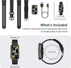 Health Fitness Tracker, Smart Watch with 24/7 Heart Rate, Activity Tracker with Blood Pressure and Blood Oxy-gen Monitor, 120 Sport Mode Waterproof Sleep Tracker for Women Men