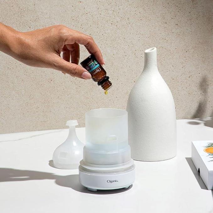 Cliganic Organic Citronella Essential Oil - 100% Pure Natural for Aromatherapy Diffuser | Non-GMO Verified