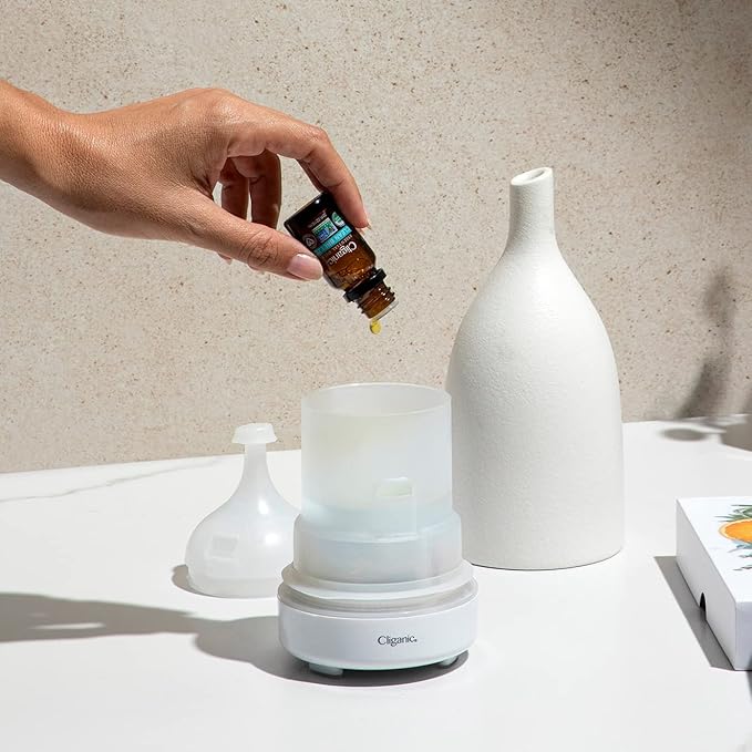 Cliganic Organic Sweet Orange Essential Oil, 10ml - 100% Pure Natural for Aromatherapy Diffuser | Non-GMO Verified (Packaging May Vary)