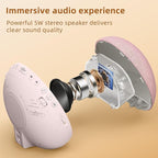 Odokee Sunrise Alarm Clock White Noise Machine: Natural Wake Up Light - Dimmable Clock with Bluetooth Speaker for Bedroom - 25 Sleep Sounds for Baby Adults Kids Sakura Pink