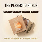 Himalayan Salt Night Light Plug In - Salt Rock Lamp for Bedroom, Bathroom & Hallway | 360 Rotating Plug | Warm Amber Glow | Calming Sleep Light | 2 Bulbs Included | Kids Safe UL Listed | Gift Ready