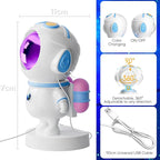 Astronaut Galaxy Star Projector Light, Aurora LED Night Light Lamp for Bedroom,Adults Kids Room Decor, Space Starry Nebula Ceiling Lighting Projector with Timer, Remote & APP Control, White Noise
