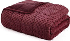 L'AGRATY Weighted Blanket for Adult - 60"x80" 15lbs Minky Dots Heavy Blanket with Glass Beads Soft Breathable for All-Season Summer Fall Winter Thick Comfort for Sleeping