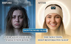 Sleep Headphones Bluetooth 5.4 Headband, Wireless Sleep Headphones with Ultra-Thin Stereo Speakers for Side Sleepers, Sports Headband Music Earphones Eye Mask for Nap Jogging Running Workout Air