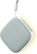 Portable Sound Machine for Travel, White Noise Sound Machine for Sleeping with Night Light, 20 Quality Non-looping Sounds, Headphone Jack, Memory, Timer for Adults,Hotel(Green)