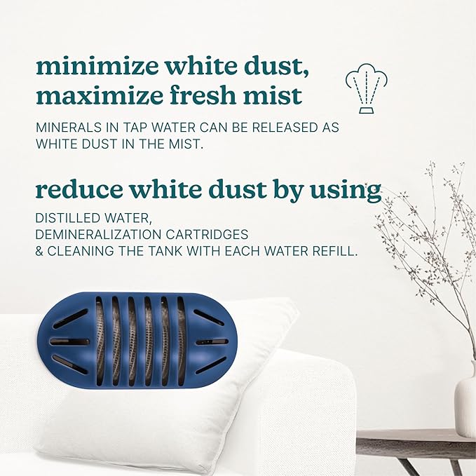 Homedics Fireside Ultrasonic Humidifier, Medium Sized Rooms, Visible Flame-Effect Cool Mist, 0.26-Gal Top-Fill Tank, Dry Air Relief at Home, Breathe & Sleep Better, Aromatherapy