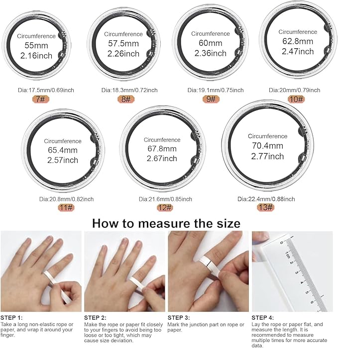 Smart Ring for Women Men,Fitness Ring with 24/7 Activity Tracking,Stress,Sleep Monitoring,No APP Subscription Fees,Compatible with iOS & Android, HarmonyOS Silver, 12#