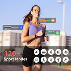 Smart Watch for Men Women, 1.85" HD Fitness Tracker with Bluetooth Calls, 5 ATM Waterproof, 130+ Sport Modes, 24/7 Heart Rate/Sleep Monitor, Pedometer, Calories, Smartwatch for Android iOS (Pink)