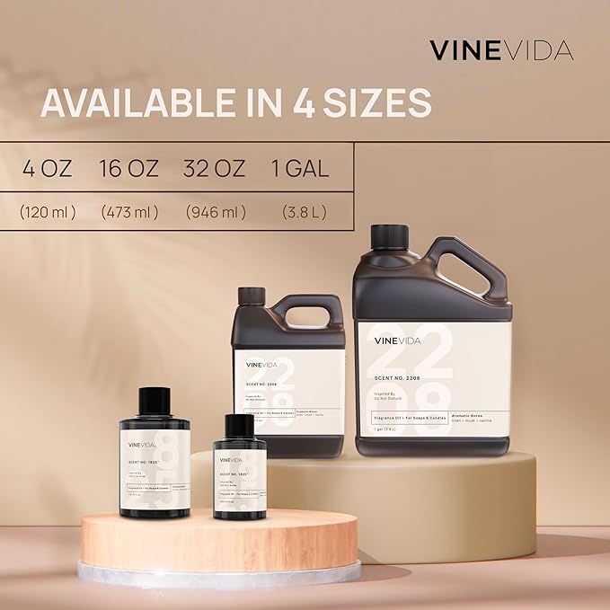 VINEVIDA (16oz) Hotel Fragrance Collection Diffuser Oil - Hotel Scents Diffusers for Home - Cold Air Diffuser Oil - Hotel Scent Essential Oil - Scent No.1012 Inspired by Ritz Carlton Hotel