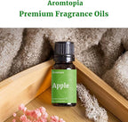 Fruit Fragrance Oils, Aromtopia 6x10ml Fruity Essential Oils for Diffusers for Home, Soap Candle Making Scents, Strawberry, Pineapple, Lemon, Cherry, Passion Fruit, Apple, Fragrance Oil Gift Set