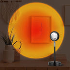 Spacenight Sunset Lamp Projector Multi-Color Multi-Mode, Dimmable, Timing, Music Rhythm, Sunset Background Wonderful Visual Impact, USB Plug and Play (Remote & APP)