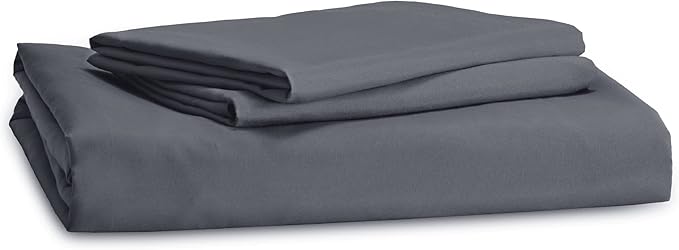 Bedsure Duvet Cover King Size - Soft Double Brushed Bedding Set for Kids & Adults, Zipper Closure, 3 Pieces, Includes 1 Duvet Cover (104"x90") & 2 Pillow Shams, NO Comforter, Dark Grey
