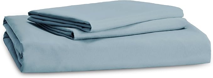 Bedsure Duvet Cover Queen Size - Soft Double Brushed Bedding Set for Kids & Adults, Zipper Closure, 3 Pieces, Includes 1 Duvet Cover (90"x90") & 2 Pillow Shams, NO Comforter, Mineral Blue