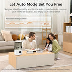 BOXING 6L Warm and Cool Mist Humidifiers for Bedroom, Top Fill Ultrasonic Aroma Diffuser with Remote, Auto Mode Humidistat Perfect for Baby & Plants, Quiet Sleep, Timer, Auto Shut-Off, 60H Runtime