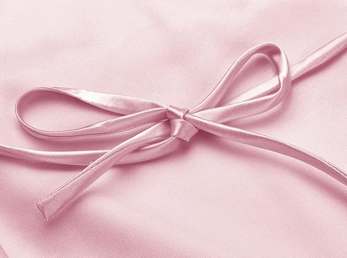 Women's Satin Short Robe Bridesmaid Bride Wedding Party Robes Silky Sleepwear Loungewear