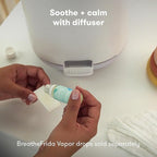 Frida Baby 3-in-1 XL Top Fill Humidifier for Bedroom, Cold & Flu Relief, 6L Tank Cool Mist Humidifier + Diffuser for Large Rooms, Mold Resistant, Nightlight, Auto-Off, Quiet, Essential Oil Diffuser