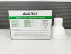 Qualilux MR16 GU10 Dusk to Dawn Light Bulbs, Warm White 3000K, 50W Equivalent, 500LM, Auto On/Off Light Sensor Bulb, Non-dimmable, LED 6W 4 Pack, HQ-H044