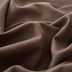 Luxlovery Brown Comforter Set Men King Mocha Bedding Comforter Set King Size Chocolate Color Solid Soft Breathable Blanket Quilts Chestut Brown Bedding Set King Size
