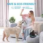 SACATR 550ml Oil Diffuser with 15x10mL Essential Oils, Ultrasonic Technology, Remote Control for Home Office