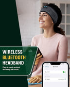 Sleep Headphones, Sleeping Headphones | Bluetooth Headband Earphones, Comfy Side Sleeping Earbuds with High Definition Stereo Speakers, Electronics, for Men Women