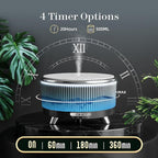 500ML Essential Oil Diffuser: Ultrasonic Aroma Diffuser with Remote Control for Spa Hotel Yoga Room - Humidifier for Bedroom with 7-Color Night Lights & Auto Shut-Off for Nursery/Women Home Relaxation