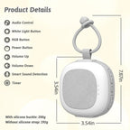 Portable White Noise Sound Machine with Mood Lighting 7 Color Night Light 32 Soothing Sounds, Timer, Memory Function Adjustable Volume Canceling for Sleeping Sound Therapy for Home, Travel