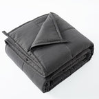 HOSUKKO Weighted Blanket - 2 lbs Grey Heavy Blanket - Breathable Blanket(36 * 48 inches, 2 lbs)