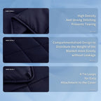 Topcee Weighted Blanket (20lbs 80"x87" King Size) Soft Cooling Heavy Blanket Sleeping, Apply to 190-210 lbs Body, Thick Breathable Blanket with Glass Bead, Easy Care