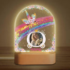 Customized Birthday Gifts Personalized Acrylic LED Night Light Lamp Plaque Custom Photo Name Age Birthday Gifts for Kids(B-Unicorn)