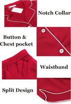 Ekouaer Womens Silk Satin Pajamas Set Short Sleeve Sleepwear Button Down Loungewear 2 Piece Pjs Shorts Set S-5X Plus Size