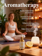 100% Pure Lemon Essential Oil 4 fl oz Thieves Oil Essential Oil - Essential Oils for Diffusers & Aromatherapy & Home Care Gifts for Women - Lemon Oil Essential Oil