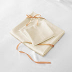 BEDELITE Satin Sheets Twin Size Bed Set, Luxury Soft Beige Silky Sheets for Hair and Skin, Similar to Silk Bed Sheets Set 3 Pieces with 1 Deep Pocket Fitted Sheet, 1 Flat Sheet, and 1 Pillowcase