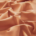 CLOTHKNOW Pink Peach Queen Comforter Set 3Pcs Orange Bedding Comforter Sets Soft Coral Queen Comforter Cozy Light Orange Comforter with 2 x Pillowcases