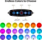 Tsrarey Sunset Lamp Projection, Not Only 21 Colors Sunset Lights, 180 Degree Rotation Led Light, Push Button Switch & APP Control Projector for Party Bedroom Decor