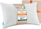 UYWO Cooling Memory Foam Pillows Firm and Soft, King Size 1 Pack, Original Adjustable Pillows for Side, Back or Stomach Sleepers with Removable Washable Cover