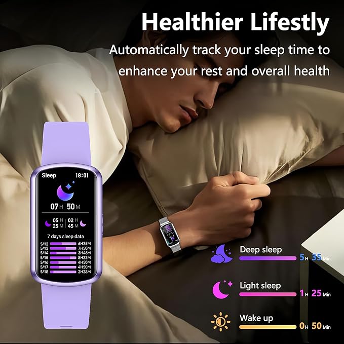 Health Fitness Tracker, Smart Watch with 24/7 Heart Rate, Activity Tracker with Blood Pressure and Blood Oxy-gen Monitor, 120 Sport Mode Waterproof Sleep Tracker for Women Men