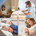 Soother Sleep Sound Machine Night Light White Noise Machine with 30 Soothing Sounds & 12 Color Night Lights for Baby Kids Adults Brown Noise Machine with Timer & Continuous Play for Home Travel Office