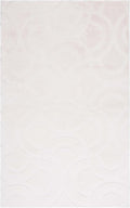 SAFAVIEH Washable Rug Faux Rabbit Fur Shag Collection - 8' x 10', Ivory, Slip Resistant & Easy Cleaning, Ideal for Living Room, Bedroom, Dining Space (FRF872A)