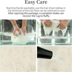 HOMBYS 10x10 Oversized Faux Fur Area Rug for Living Room Bedroom, Super Soft & Fluffy White Faux Sheepskin Play Carpet for Kids Children, Luxury Plush Furry Décor Shaggy Feet Mat for Bedside