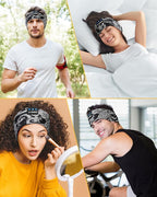 LC-dolida Sleep Headphones Bluetooth Music Wireless Band Headphones with Thin HD Stereo Speakers Perfect for Side Sleepers, Sport, Yoga, Travel