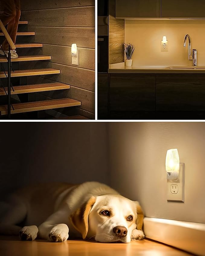 OuuKoo Night Light Bulb Warm White Replacement Bulbs - E12 Light Bulbs - 7Watt Incandescent Bulbs - 15 Packs, Warm White Glow - Dimmable (Night Light Bulbs 7 Watt)